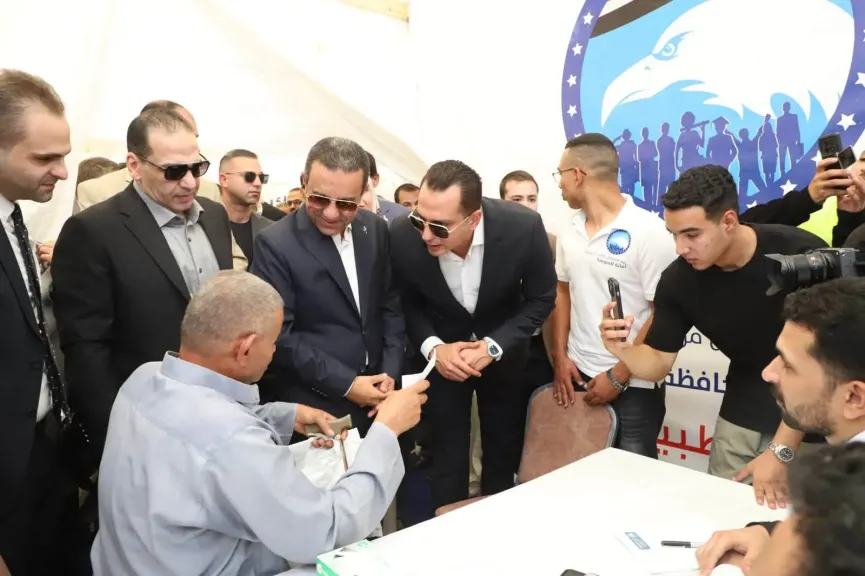 قافلة مستقبل وطن الطبية في المنوفية