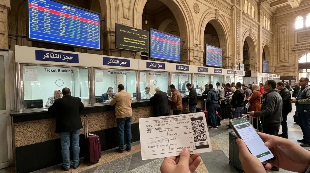 حجز تذاكر القطارات بدون طوابير
